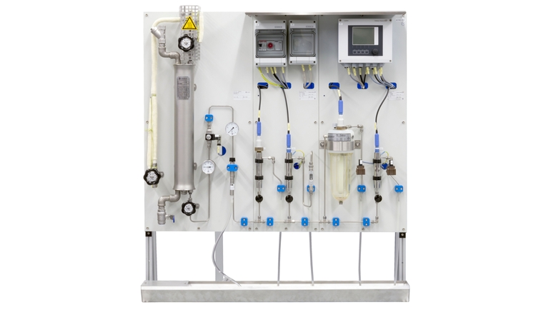 Endress+Hauser的汽水取样分析系统可靠监测工艺用水的水质