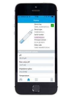 使用SmartBlue app，用户可以在蓝牙范围内操作所有CM82测量点。