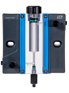 Flowfit CYA27 —— 单一功能的安装支架，安装消毒剂传感器，带取样阀